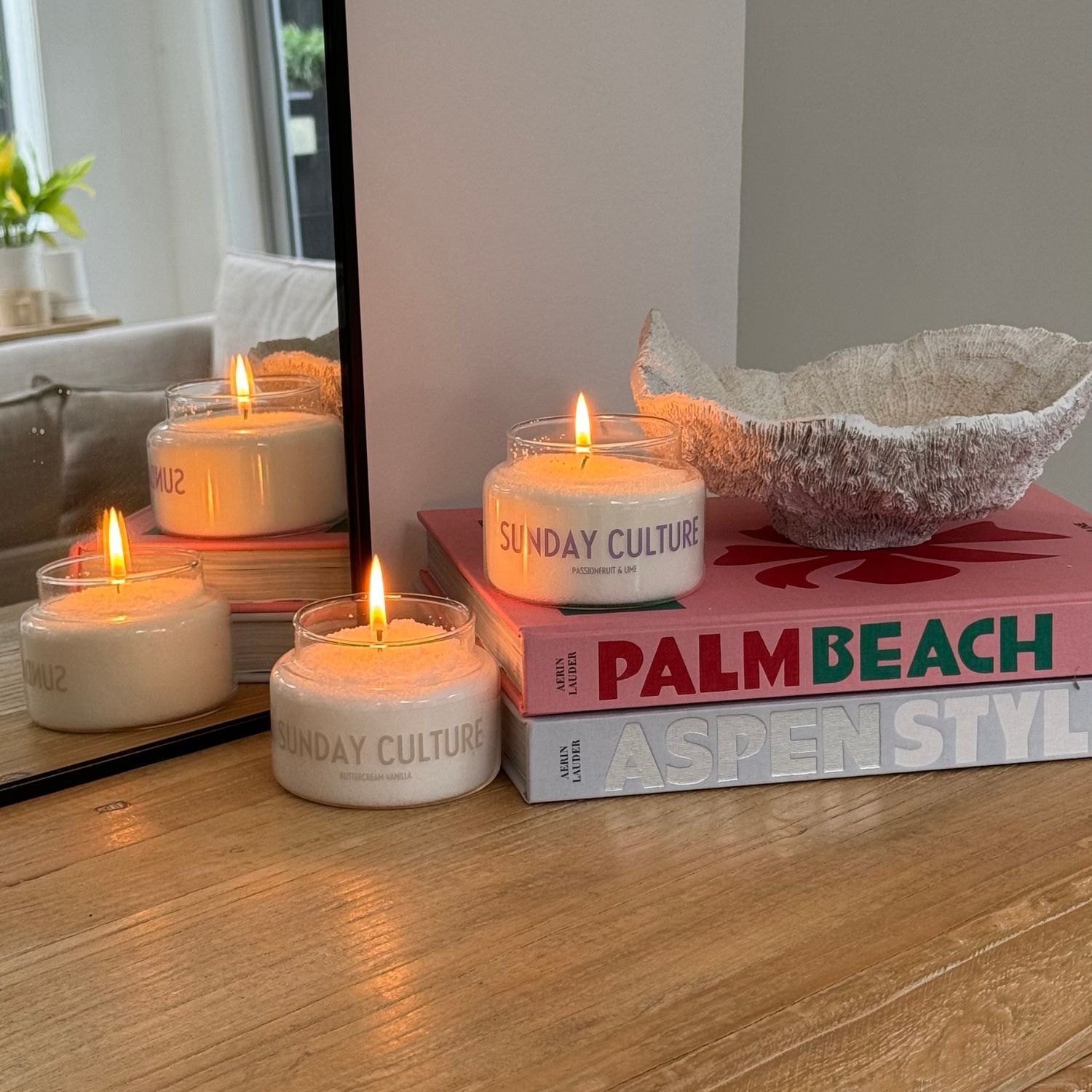 Buttercream Vanilla Sand Wax Candle