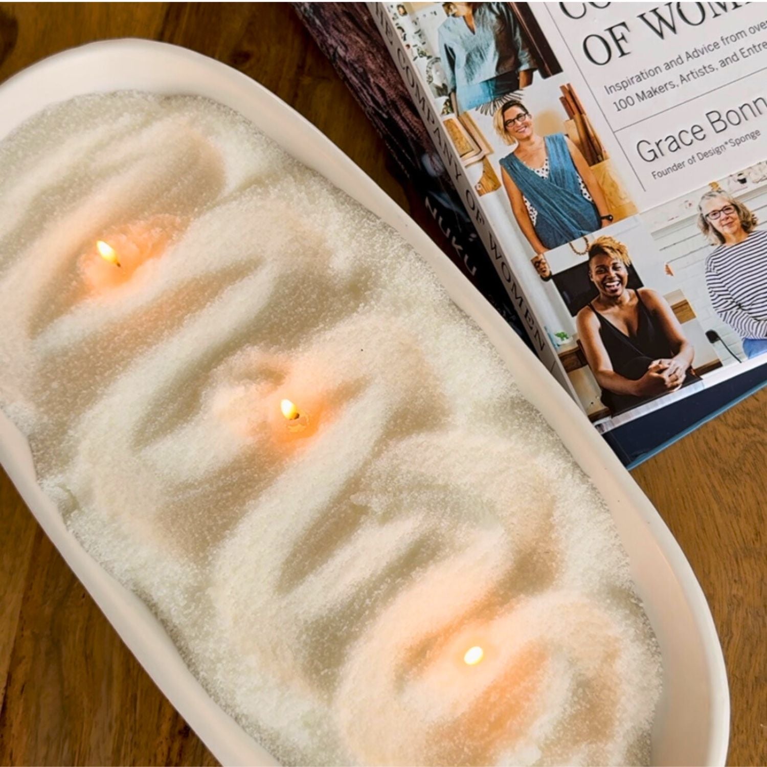 Small Buttercream Vanilla Ready-to-Pour Sand Wax