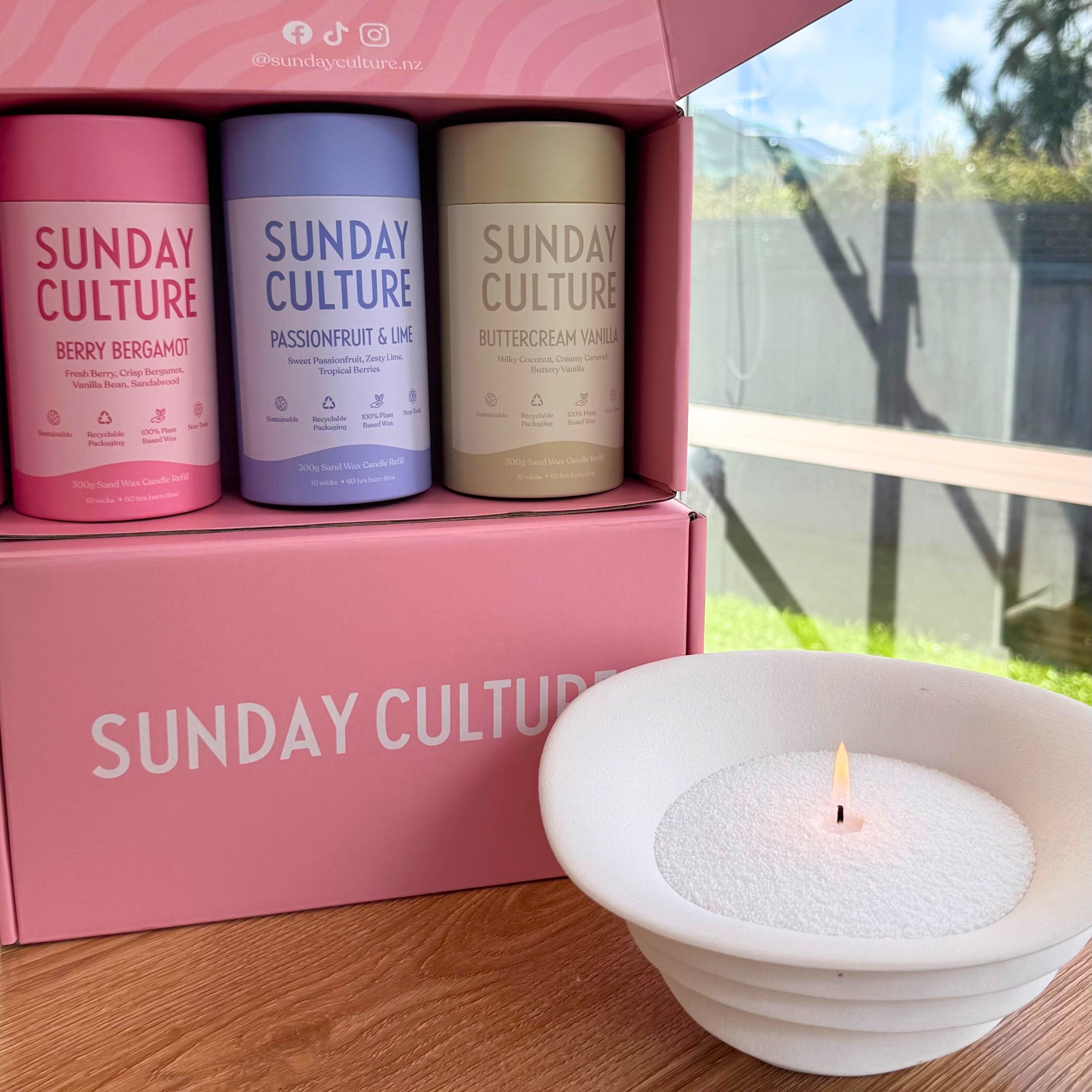 Small Sand Wax Bundle