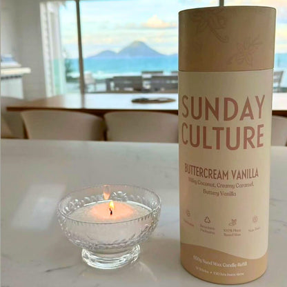 Large Buttercream Vanilla Ready-to-Pour Sand Wax