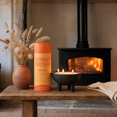 Large Fiery Nights Ready-to-Pour Sand Wax