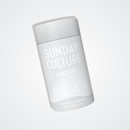 Small Unscented Ready-to-Pour Sand Wax